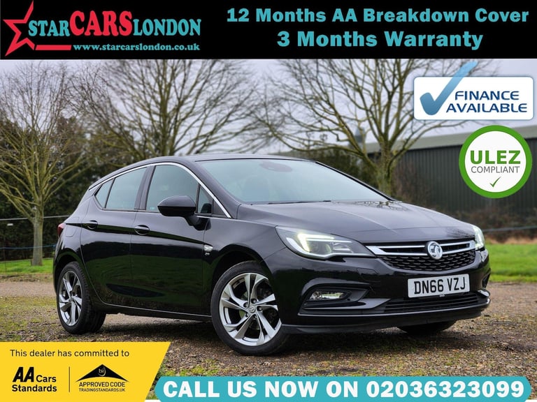 2017 Vauxhall Astra 1.4i Turbo SRi Auto Euro 6 (s/s) 5dr HATCHBACK Petrol Automatic