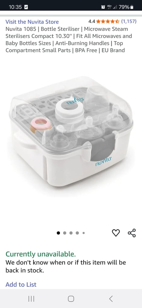 image for Nuvita Sterilser 