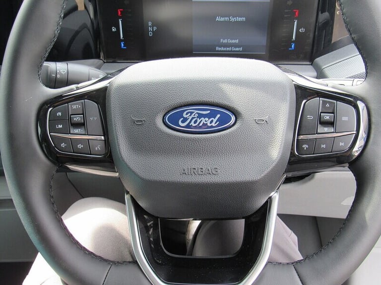 2024 Ford E-Transit 320 Limited LWB L2 GREY AUTOMATIC VAN WITH SAT NAV REAR CAMERA TWIN SIDE DO P...