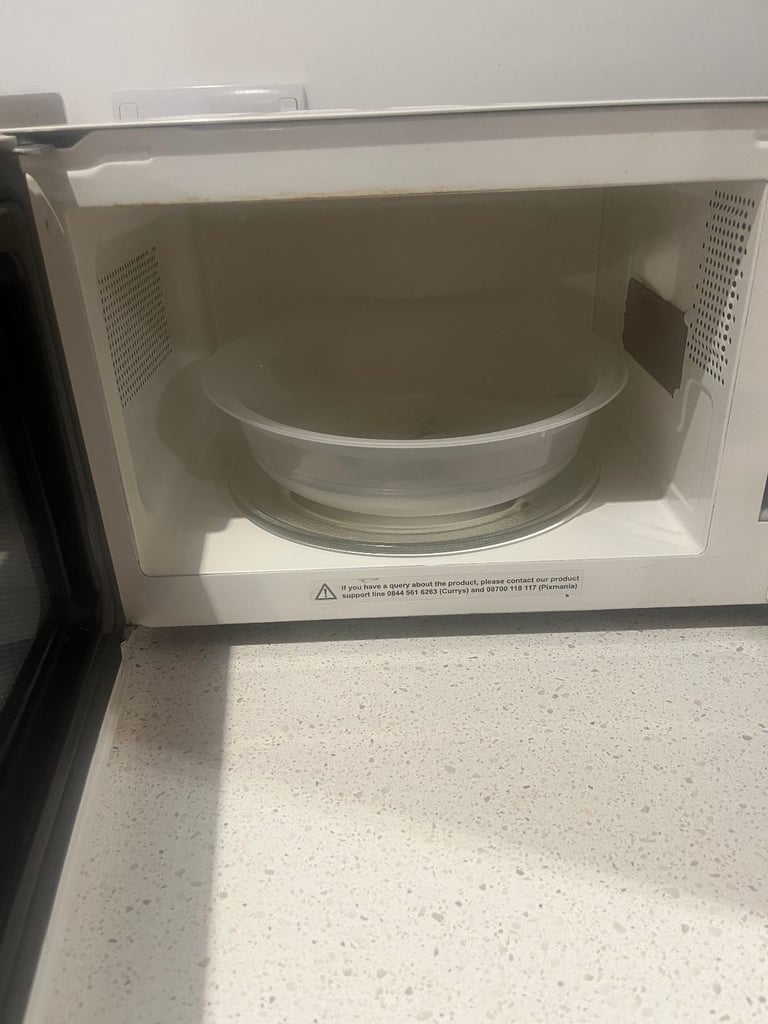 White Microwave