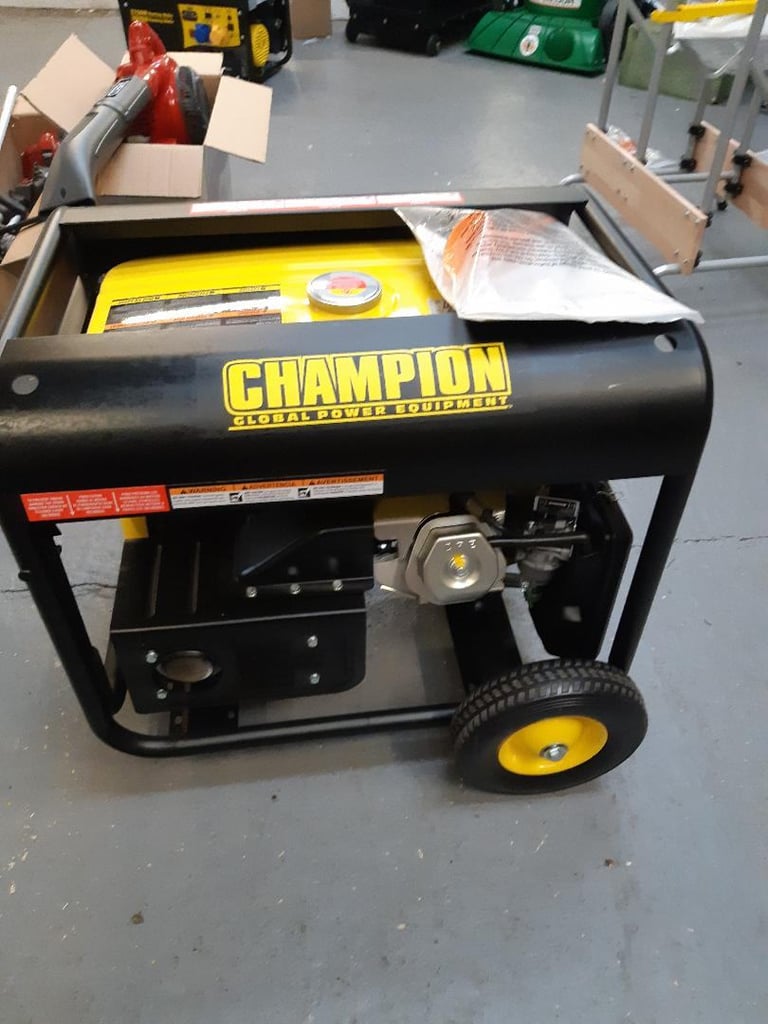 Champion CPG6500E2 5500W Frame Type Petrol Generator, Drumaness, Ballynahinch