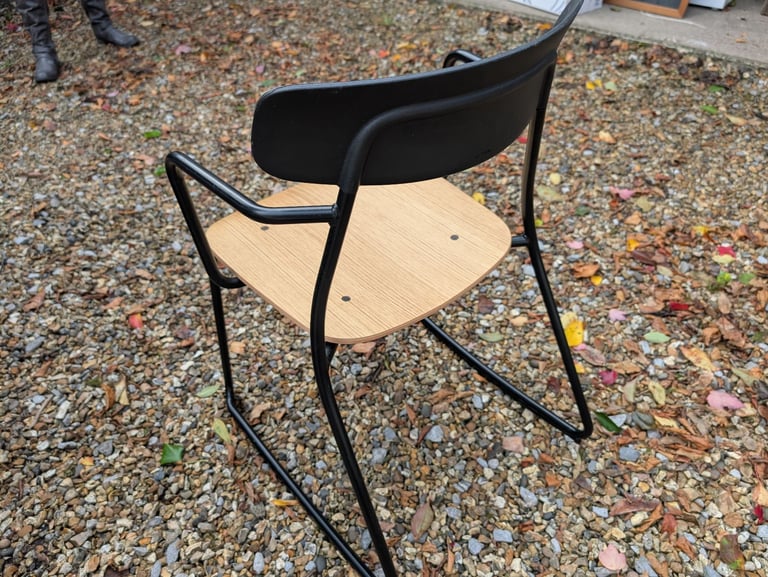 Desk chair .  slight rocking chair 