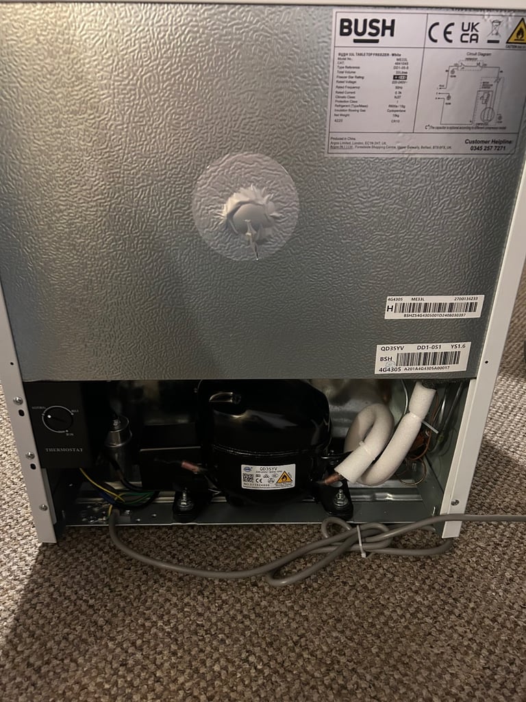 Bush 33L Table Top Freezer