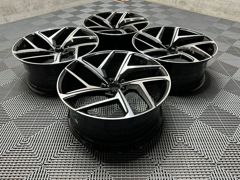 22 23″ Inch Q6 E-TRON Wheels Audi Q5 Q7 Q8 SQ5 SQ7 RSQ5 RSQ7 A8 A7 S8 RS7 5X112