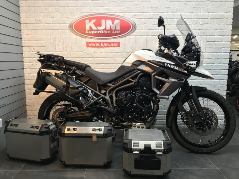 TRIUMPH TIGER 800 XCx, 2017/67, 22,847 MILES WITH HISTORY, FULLY LOADED