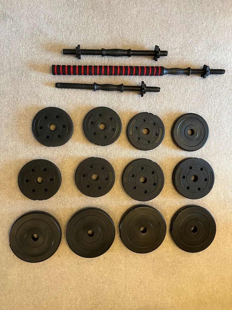 image for Weights , bars and squat rack