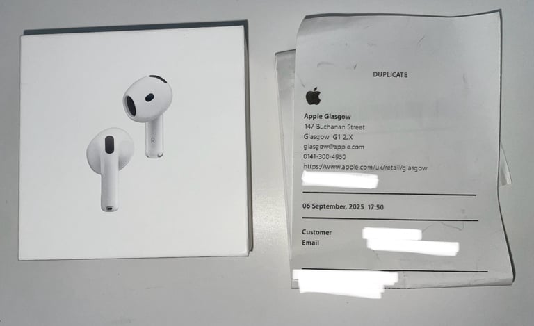 image for Unopened - Apple AirPods 4 With Active Noise Cancellation 