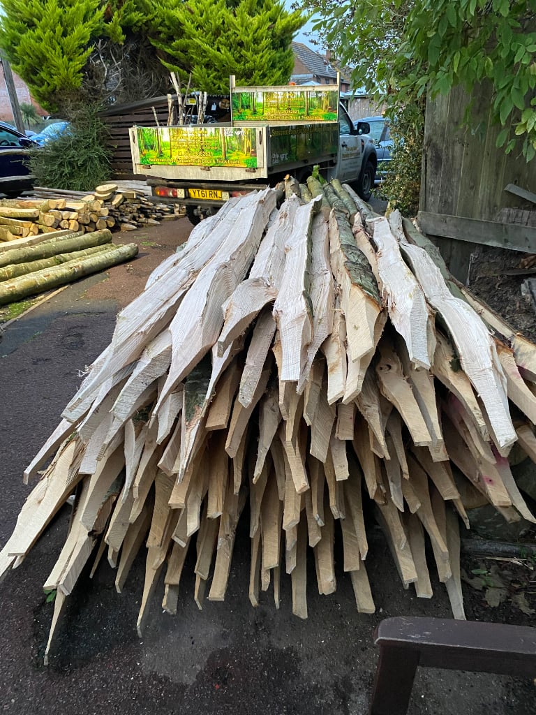 chestnut post and rail for sale by the logman in Kingsnorth, Kent