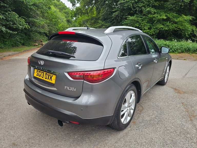 INFINITI FX 3.0d S AUTO FULL HISTORY 126K HEATED COOL SEATS A/C CRUISE SAT NAV  