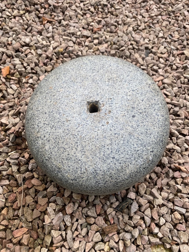 image for Grey curling stone 