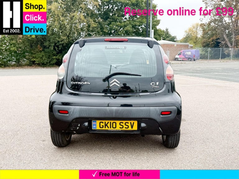  Citroen C1 1.0i VTR+ Euro 4 3dr Petrol Manual