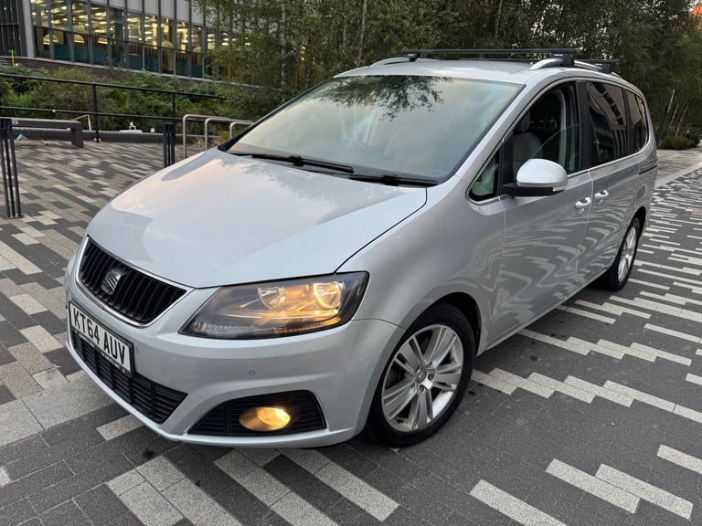 2015 SEAT ALHAMBRA SE 2.0 TDI CR 6 SPEED MANUAL 7 SEATER 5DR SILVER 
