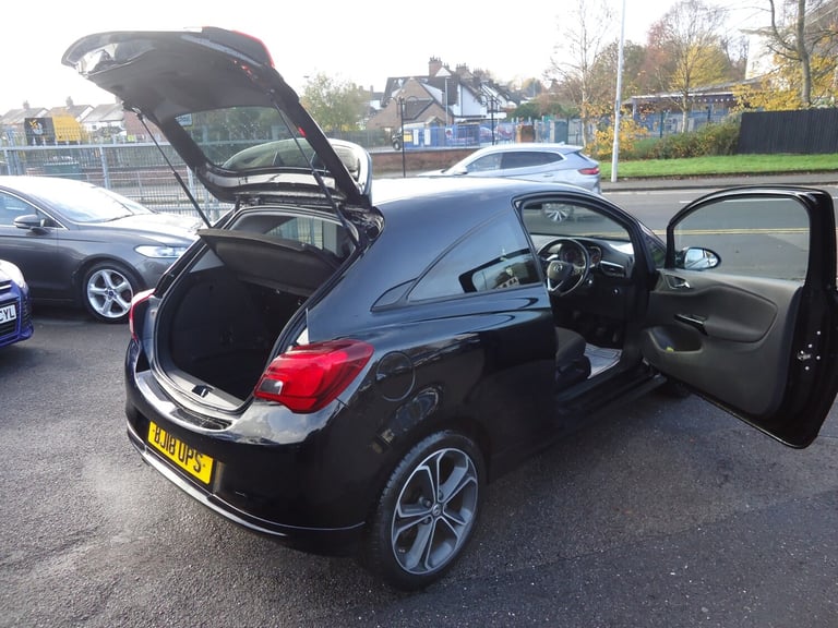 2018 Vauxhall Corsa 1.4T [150] Black Edition 3dr HATCHBACK Petrol Manual
