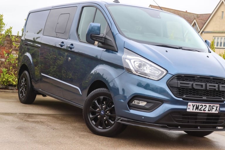 2022 Ford Transit Custom 2.0 320 EcoBlue Limited Crew Van Double Cab 5dr Diesel Manual L2 H1 Euro...