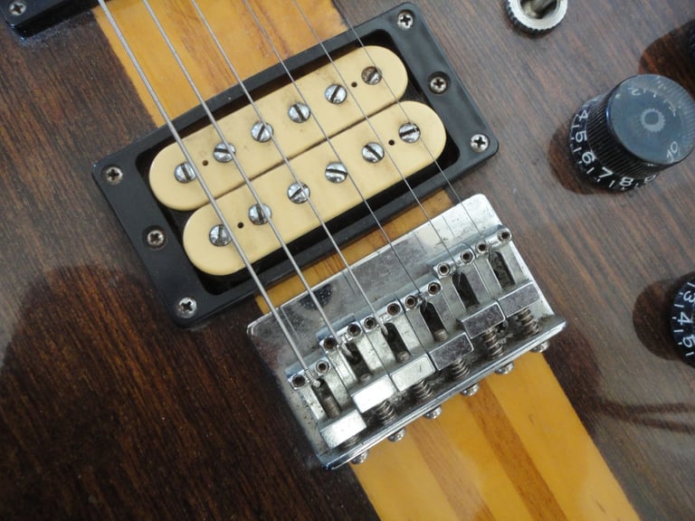 The Asama / Tombo DC solidbody electric guitar ~1979 made in Japan rare vintage 