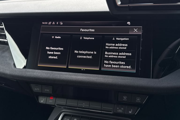 2025 Audi S3 2.0 TFSI Black Edition Sportback S Tronic quattro Euro 6 (s/s) 5dr Hatchback Automatic