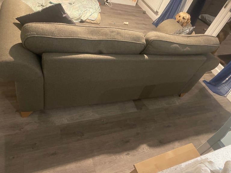 Large 3 seater DFS Taupe sofa