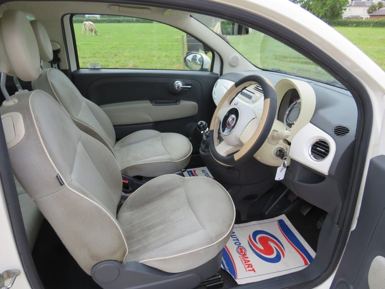 2010 Fiat 500 1.2 LOUNGE 3 DOOR HATCHBACK Petrol Manual