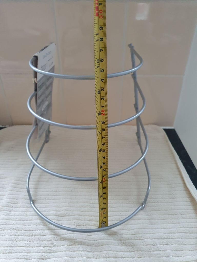 Metaltex Canyon Silver Pan Organiser. New/label. Often 2-times this price!