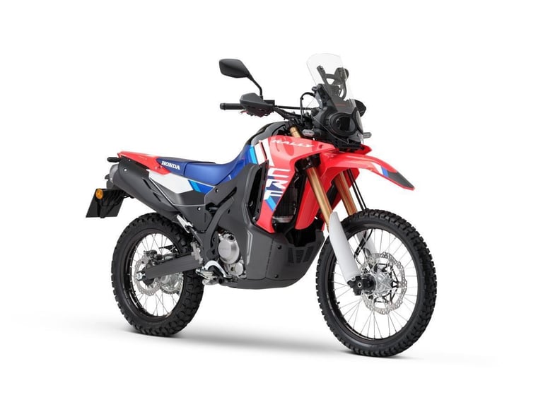 2025 HONDA CRF300 RALLY EX-DEMO RED MOTORCYCLE
