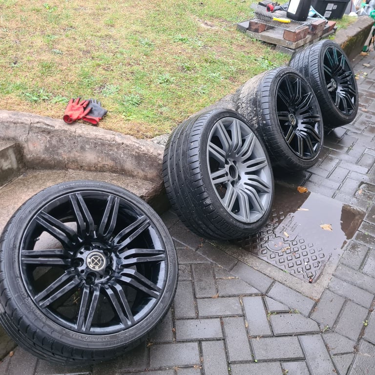 BMW 5 series 19inch spider alloyes