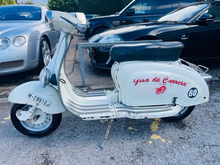 Lambretta Li 150 Spanish scooter  196 RT , 5-SPEED ORIGINAL PAINT 