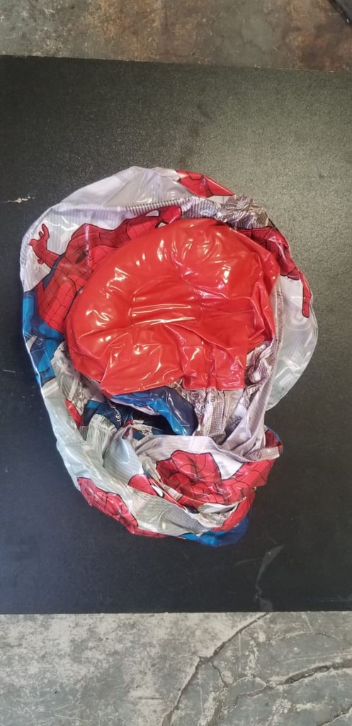 Ultimate Spiderman Inflatable Punching Boxing Bop Bag, 80x30cm