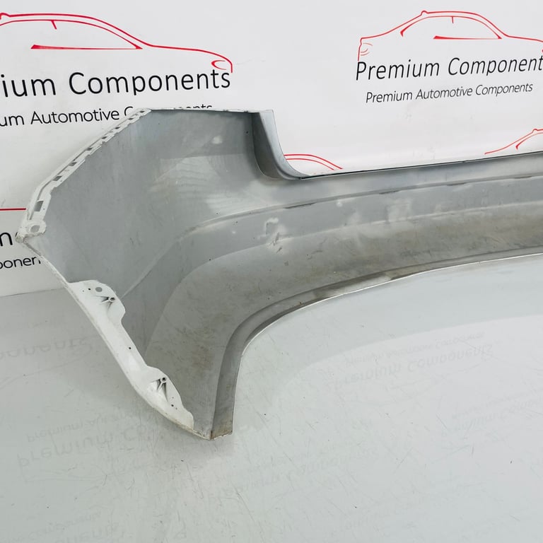 Rear Bumper Skoda Fabia Estate Genuine White Mk3 2018 - 2022 [ak151]