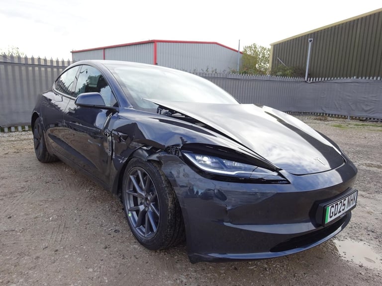 2025 25 REG TESLA MODEL 3 ELECTRIC AUTO DAMAGED REPAIRABLE SALVAGE