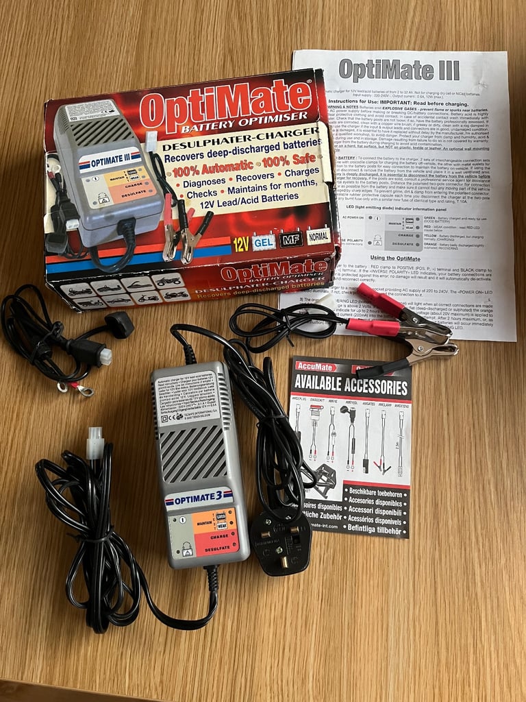 image for Optimate 111 Battery charger.