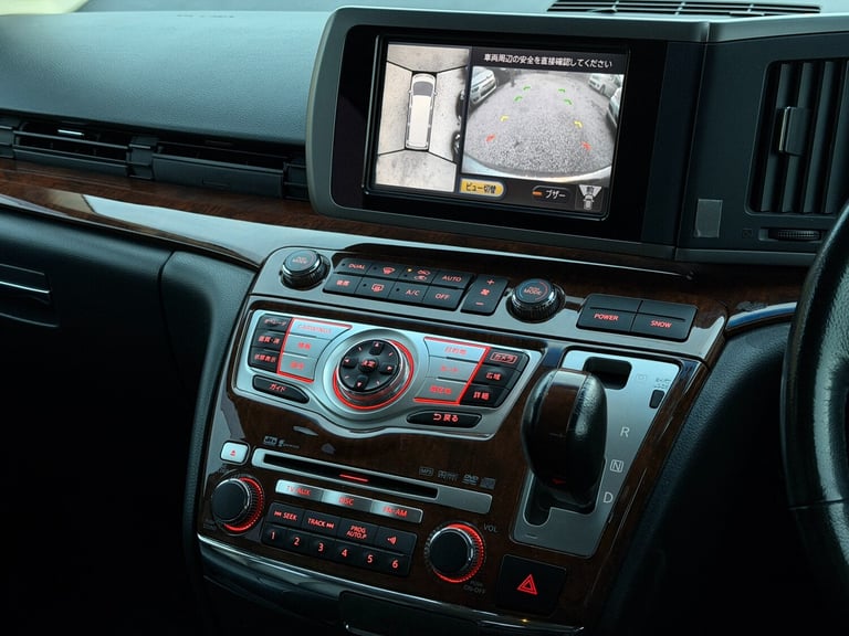2008 Nissan Elgrand E51 HIGHWAY STAR 360 Camera 3.5 Petrol 8 Seater Full Leather Apple CarPlay  M...