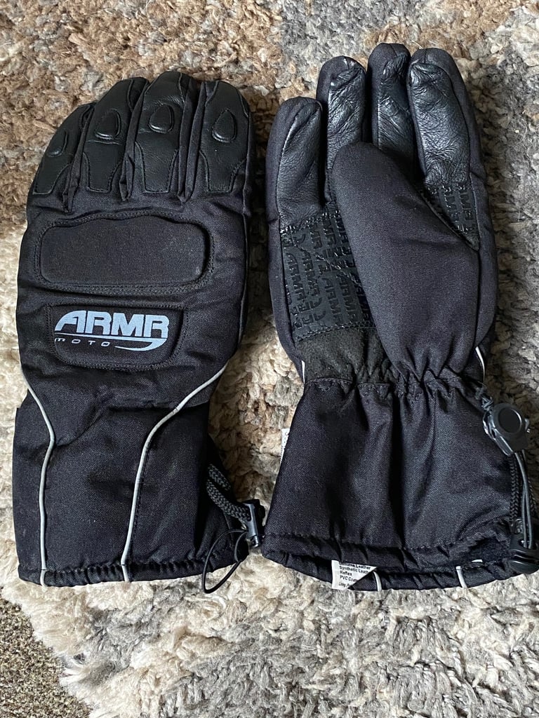 image for Armr Moto size S motorbike gloves. As new. £25. Tqy or can post