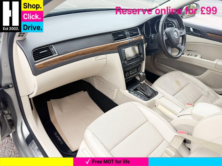 2014 Skoda Superb 2.0 TDI Laurin &amp; Klement DSG 4WD Euro 5 (s/s) 5dr HATCHBACK Diesel Automatic