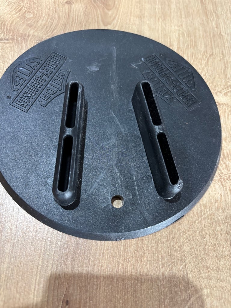 image for Harley Davidson Stand Protector and Badge