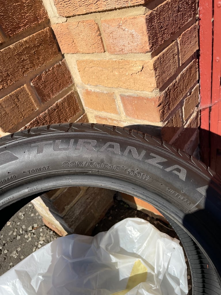 Bridgestone 18 inch part worn
