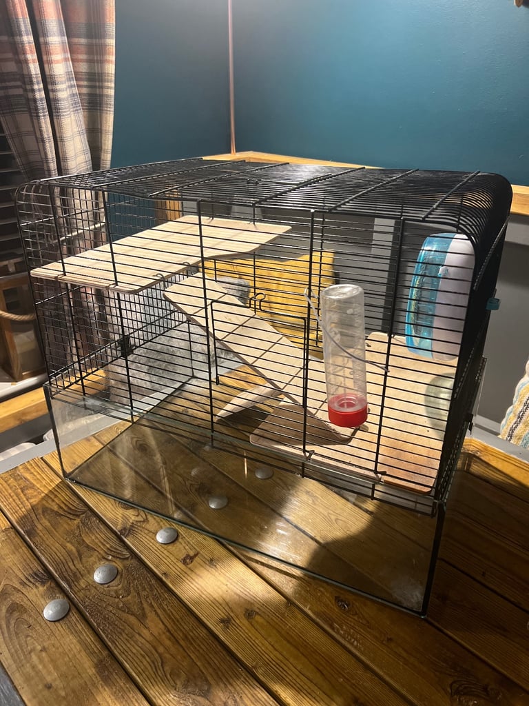 hamster cage (two available) 