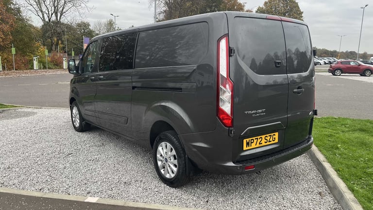 2022 Ford Transit Custom 2.0 EcoBlue 170ps Low Roof D/Cab Limited Van Auto Other Diesel Automatic