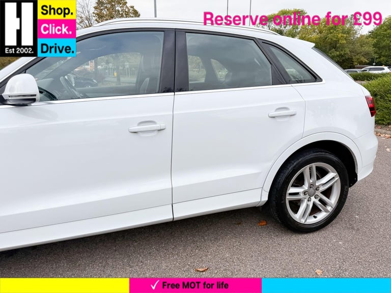 2012 Audi Q3 2.0 TFSI S line SUV 5dr Petrol Manual quattro Euro 5 (s/s) (170 ps) ESTATE Petrol Ma...