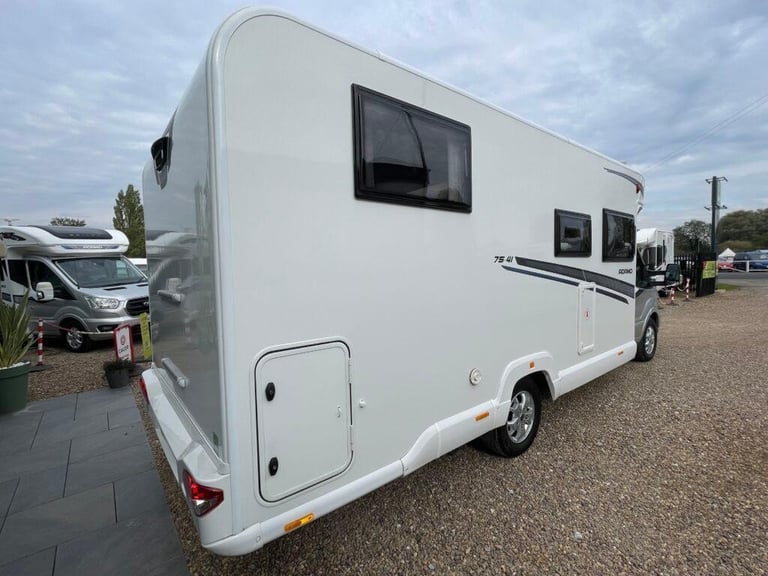 Bailey Adamo 75-4i 4 Berth 4 Belt end bedroom Auto 3500kg Garage 