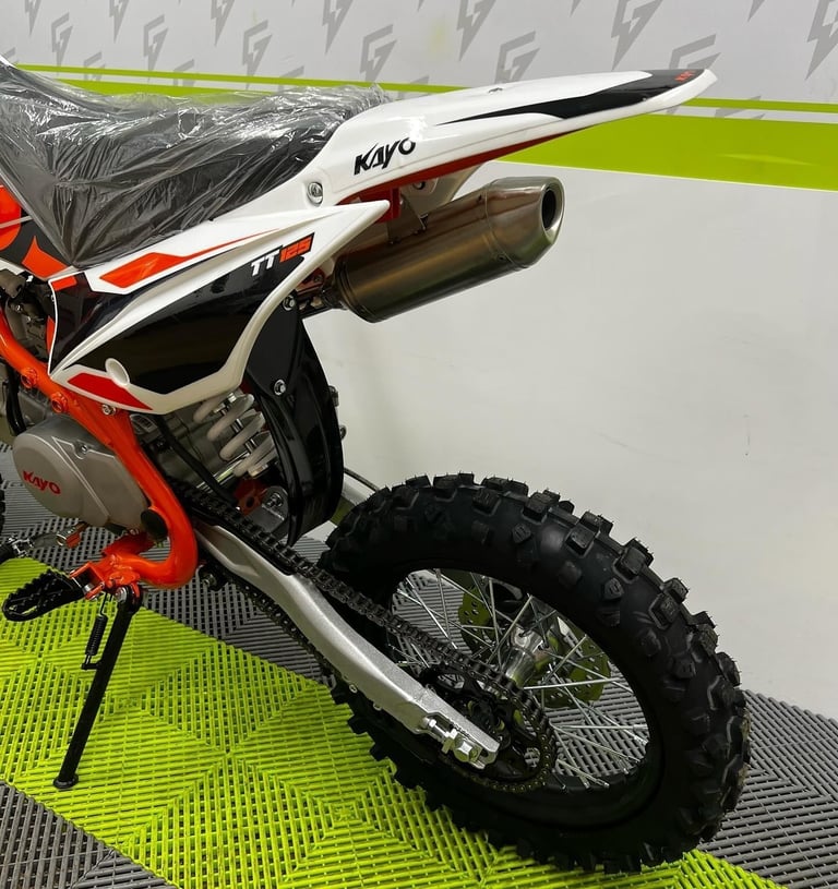 Kayo TT125 125cc Pit Bike, Brand New 2025 Model