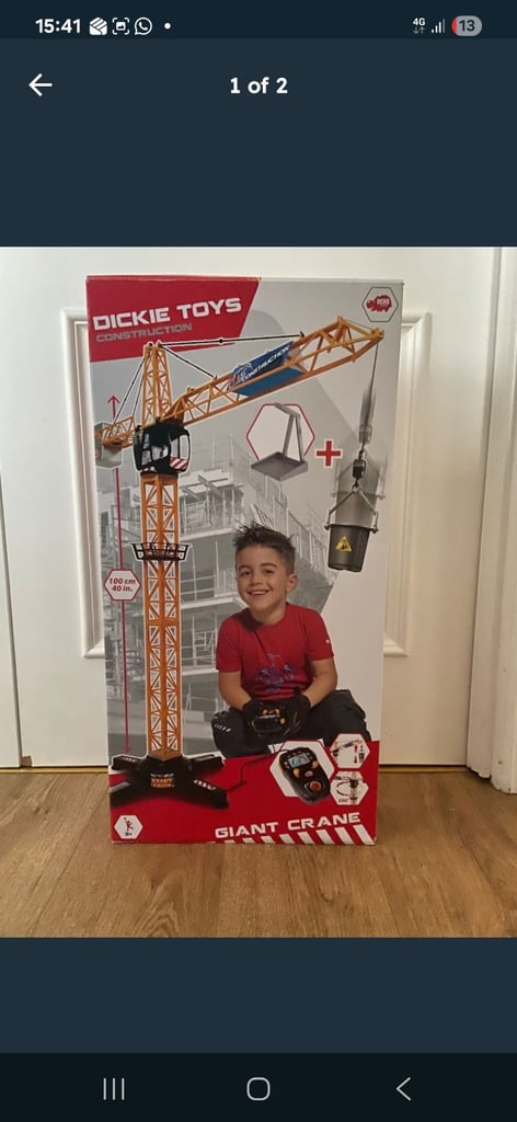 Toy crane remote control