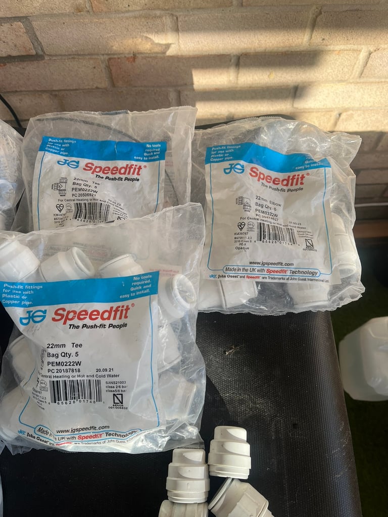 image for Speed fit fittings various see pics NEW 