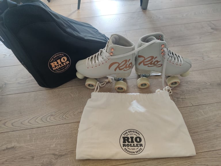 Rio Roller Rose Quad Roller Skates - Rose Cream