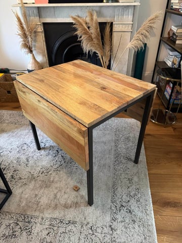 Mango Wood West Elm Dining Table Used West Elm Mango Wood Folding