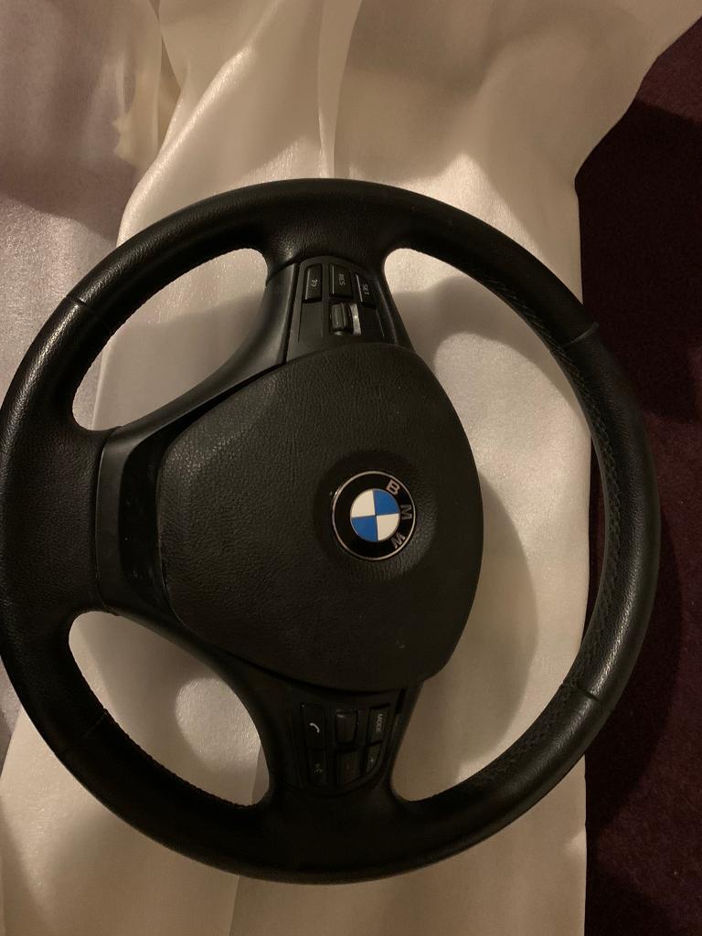 BMW Original Steering Wheel & Airbag. 
