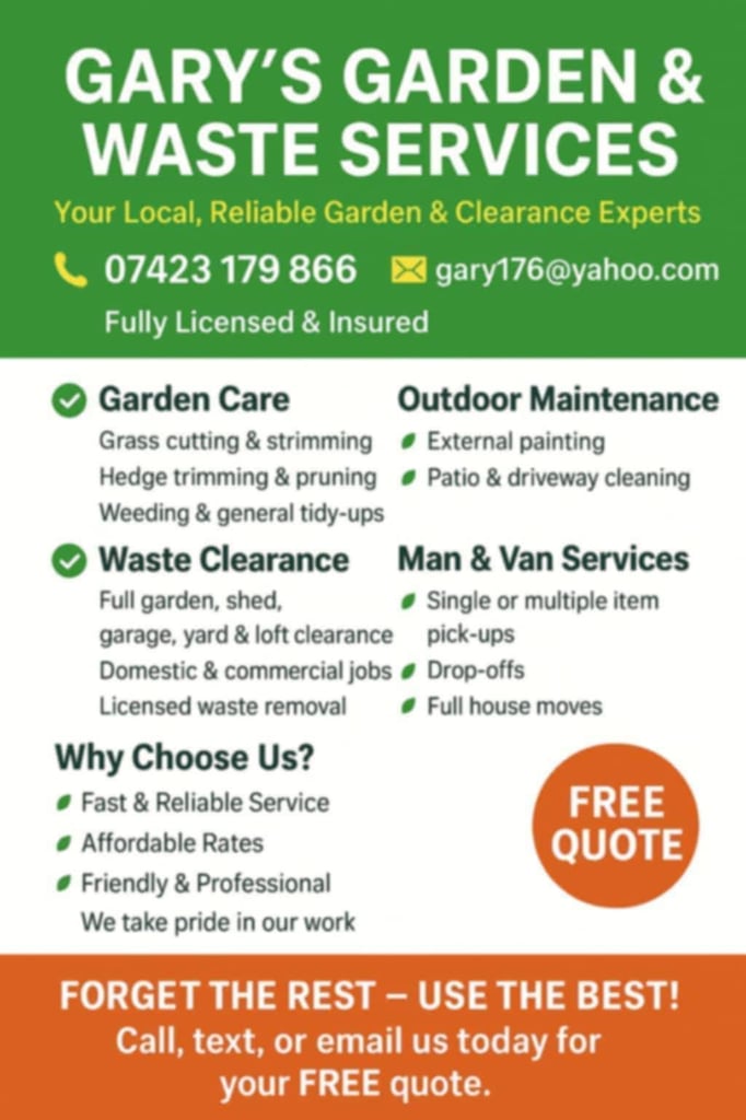 image for Gary's gardening and waste services 