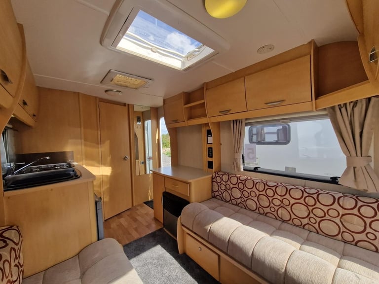 2010 Elddis Lunar XPlore 452 Single Axle 2 Berth Motor Mover Large Rear Bathroom