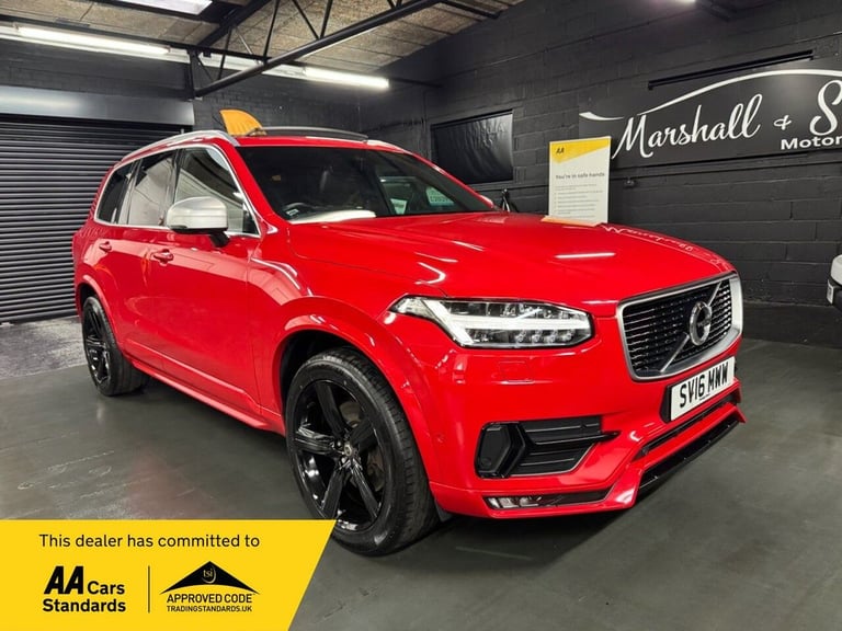 2016 16 VOLVO XC90 2.0 D5 POWERPULSE R-DESIGN SUV 5DR DIESEL AUTO 4WD EURO 6 (S/