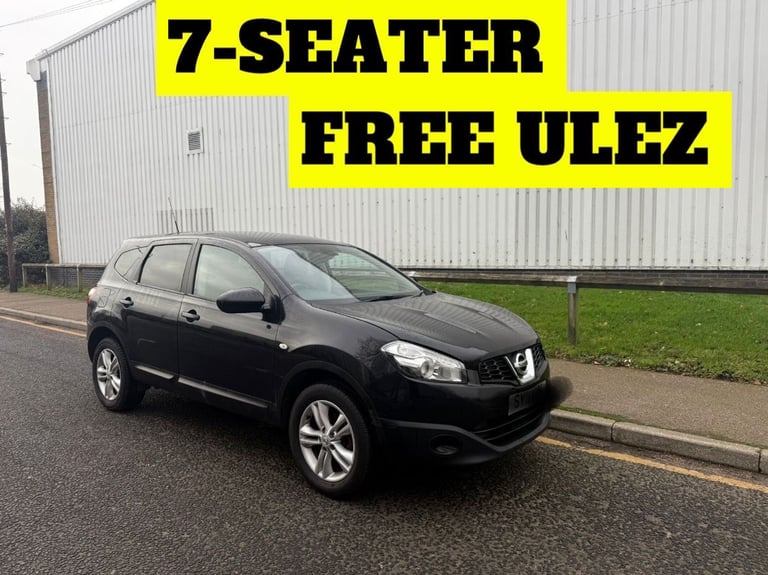 Nissan, QASHQAI+2 7-SEATER FREE ULEZ TOP/Spec bargain PX swaps drive away 