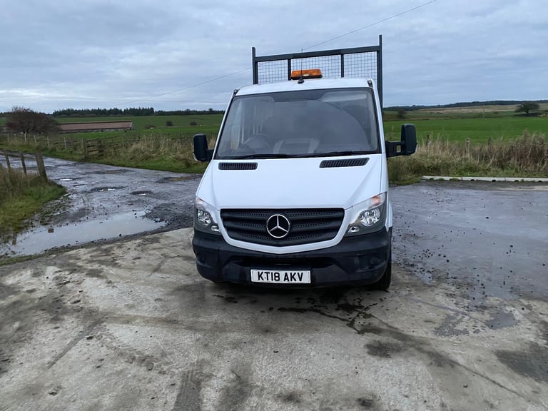 Mercedes-Benz, SPRINTER crew cab tipper 2018 full year mot 55 thousand miles